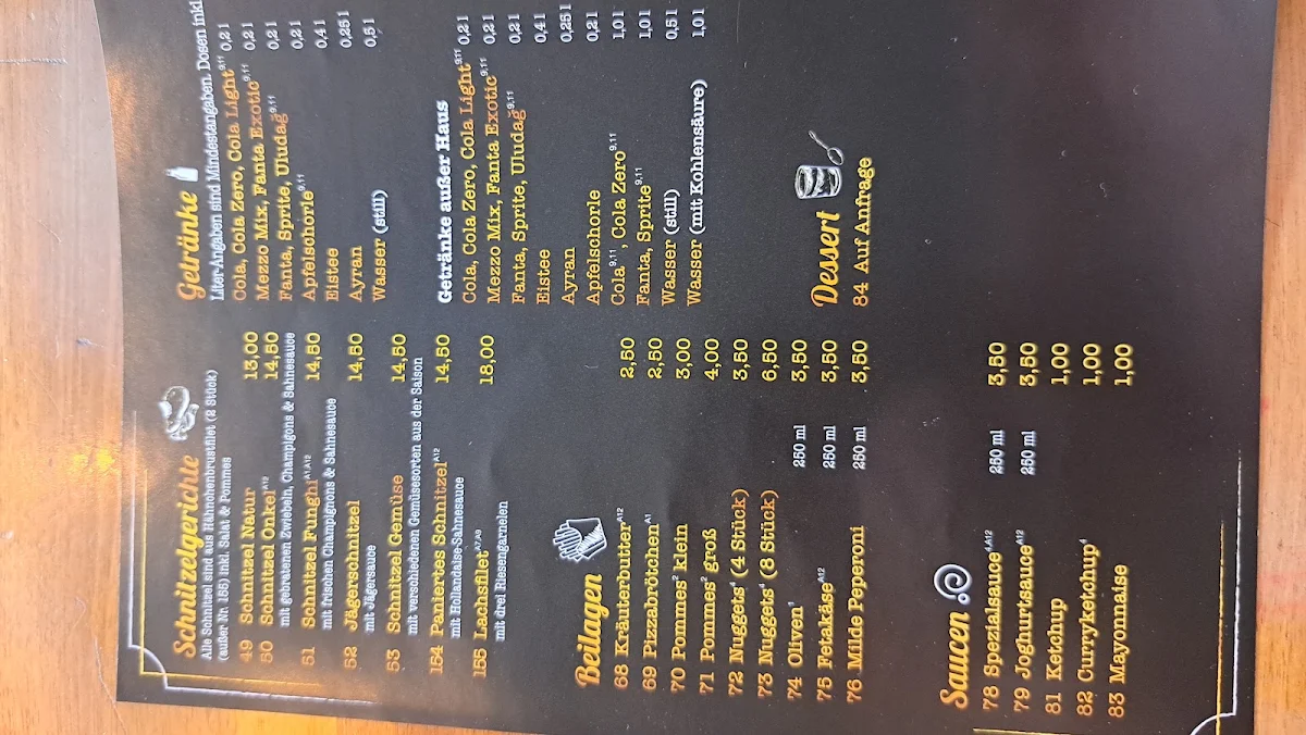 Speisekarte photo 6
