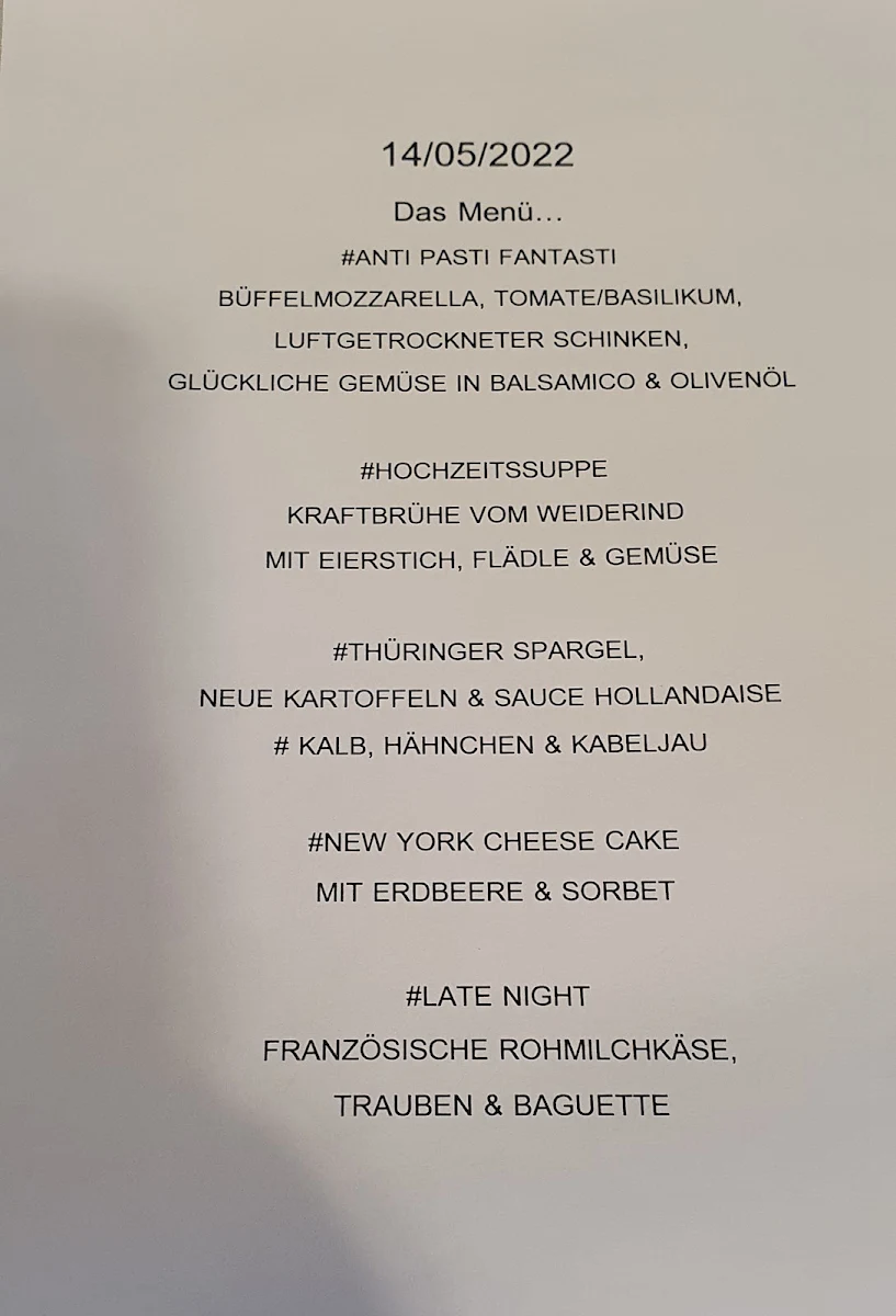Speisekarte photo 1