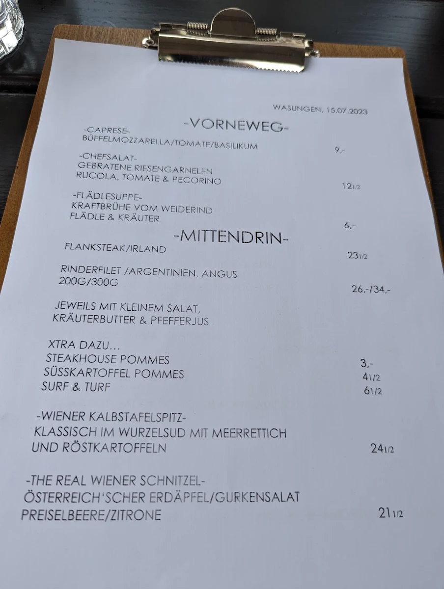 Speisekarte photo 2
