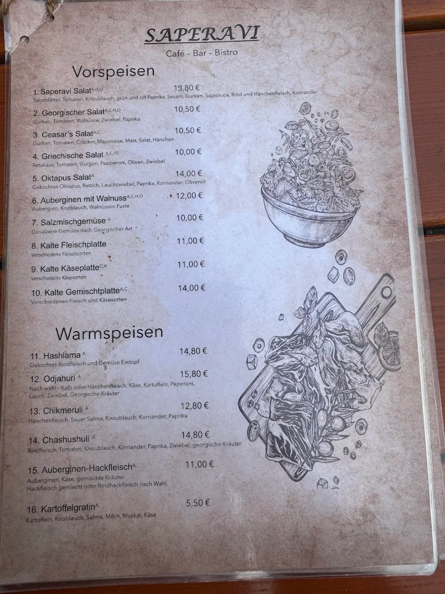 Speisekarte photo 3