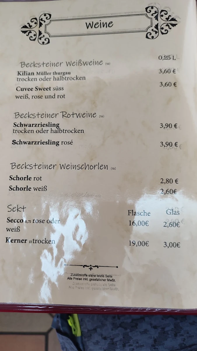 Speisekarte photo 1