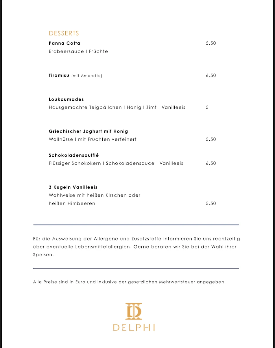 Speisekarte photo 5