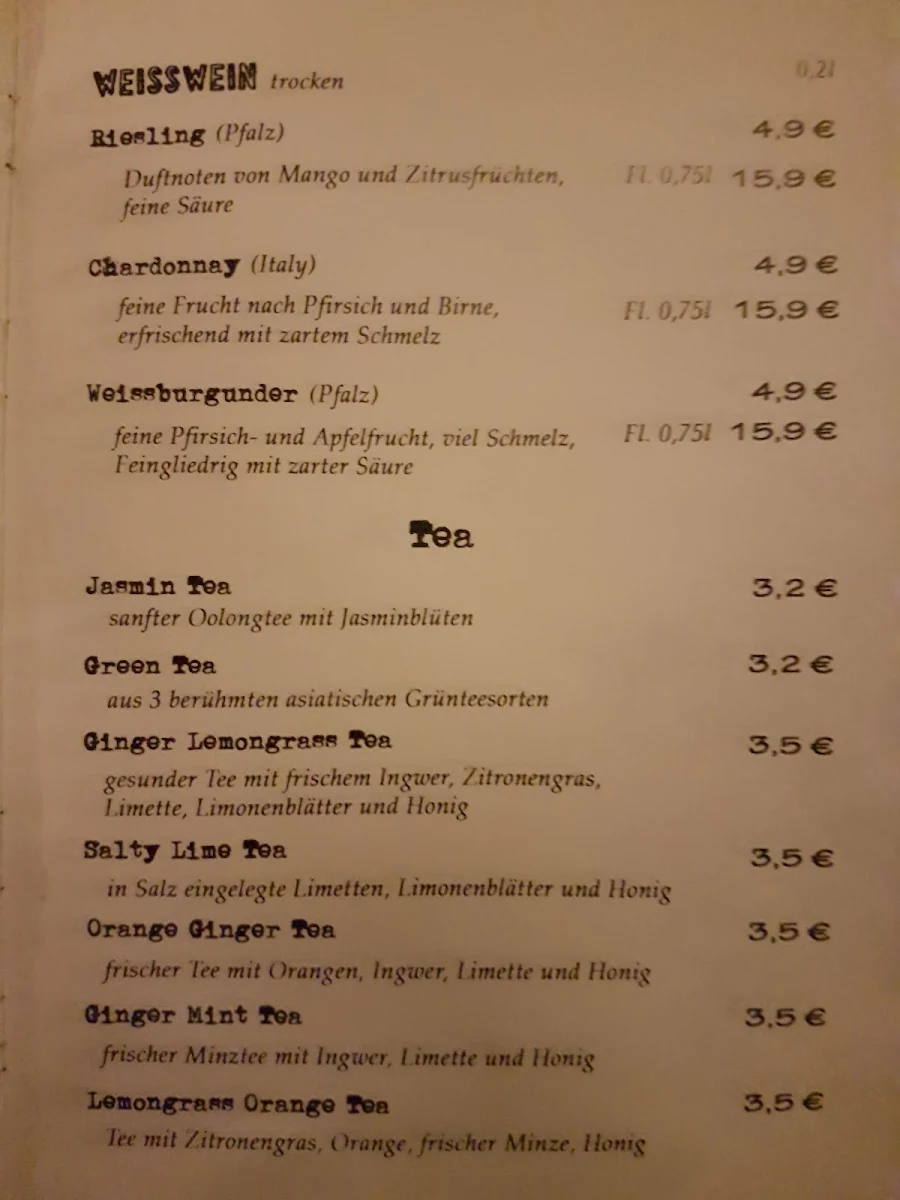 Speisekarte photo 6