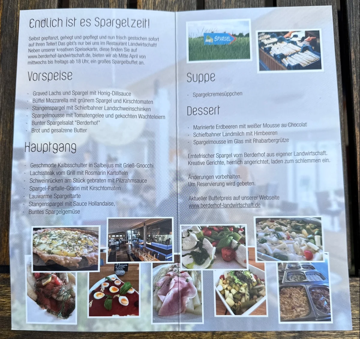 Speisekarte photo 3