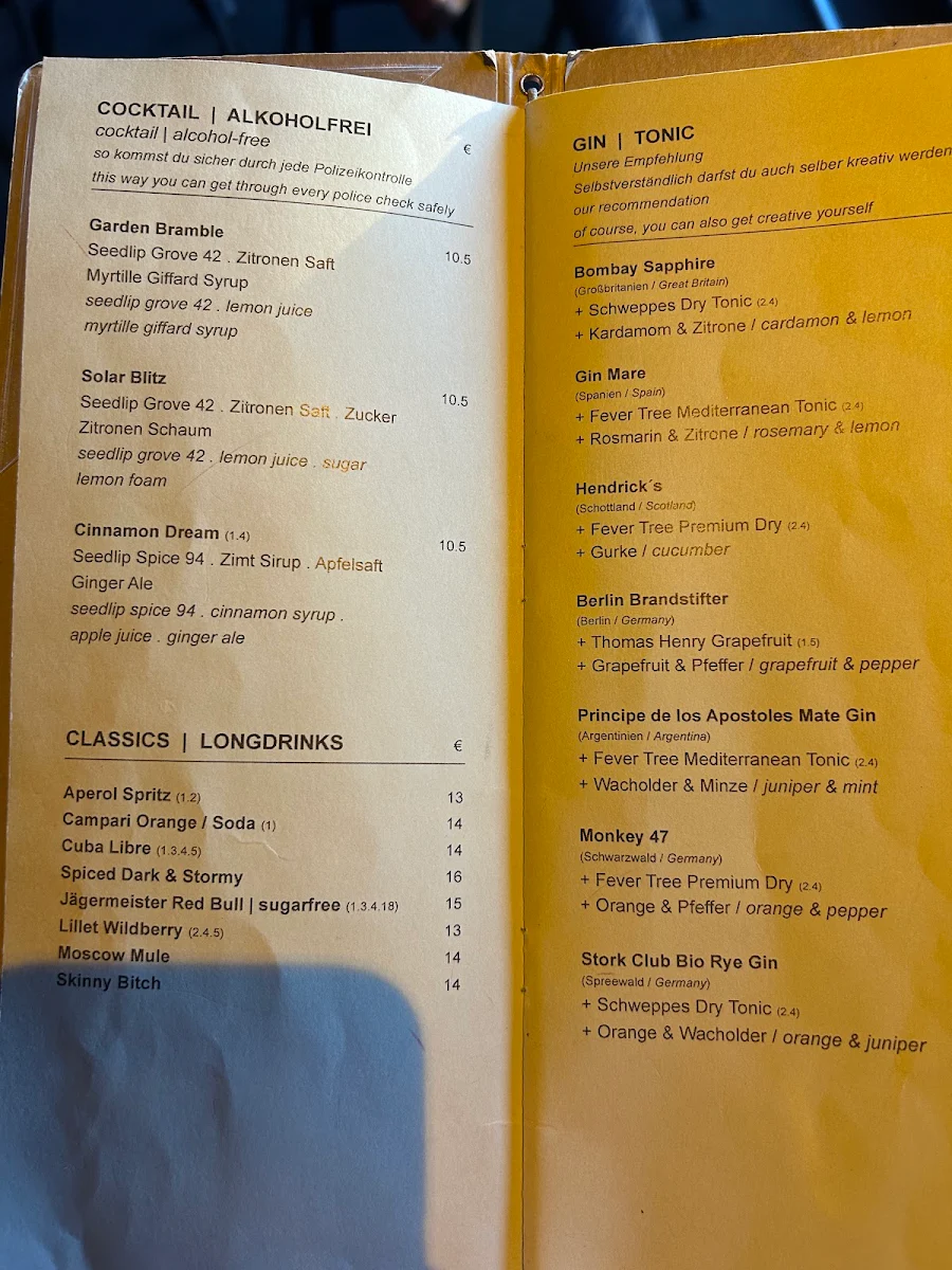 Speisekarte photo 6