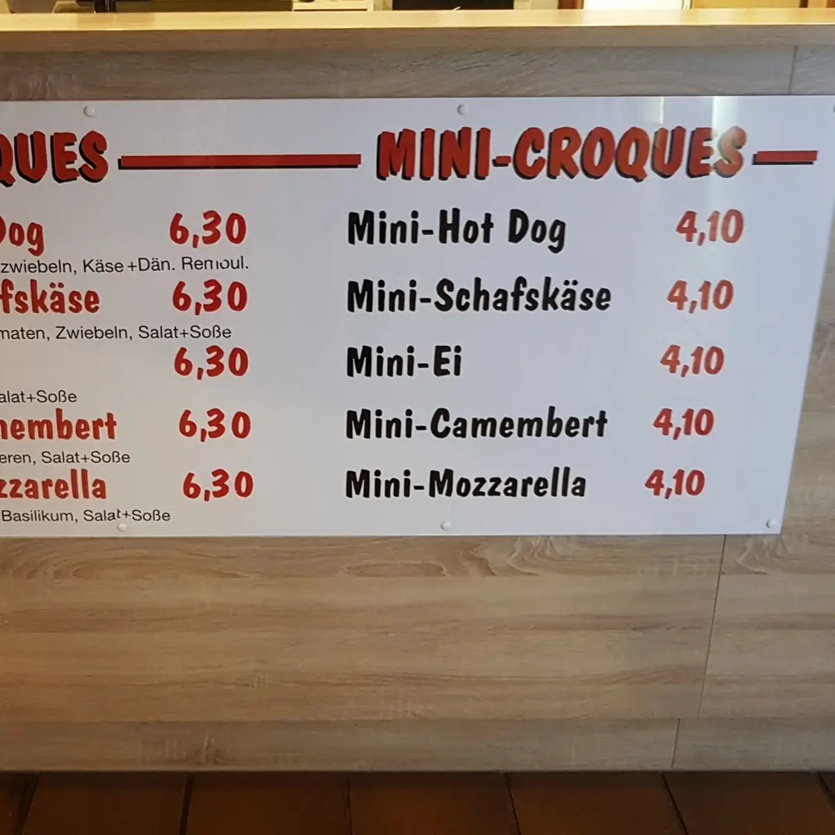 Speisekarte photo 1