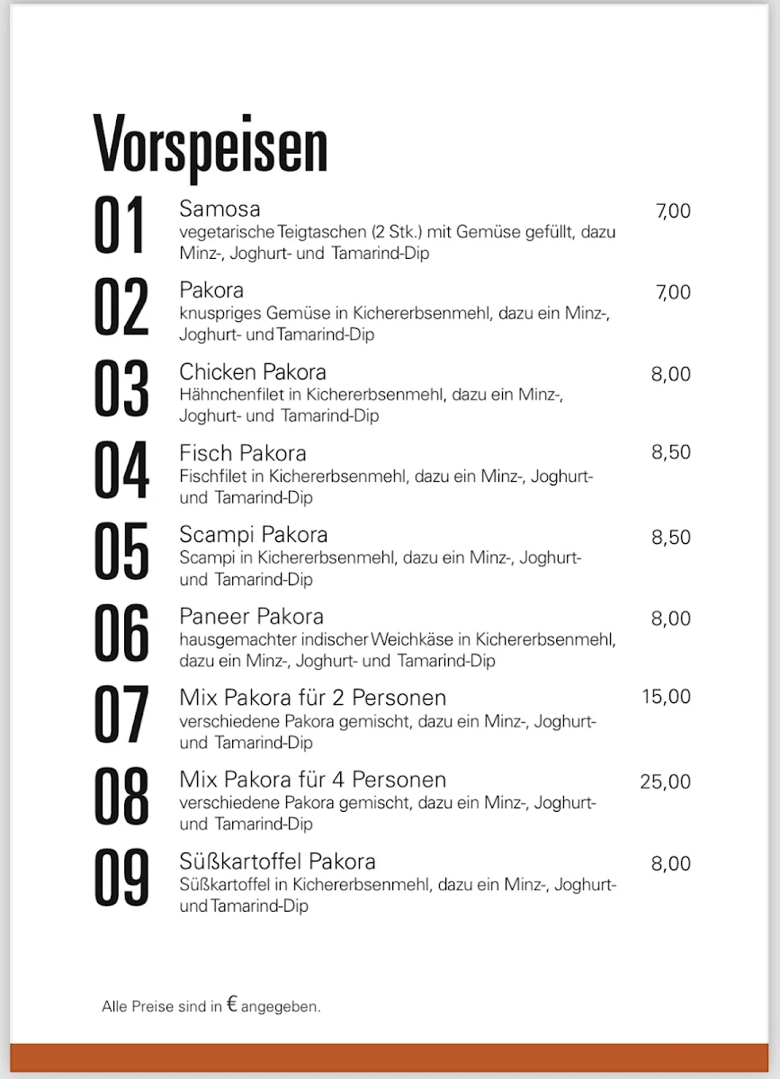 Speisekarte photo 5