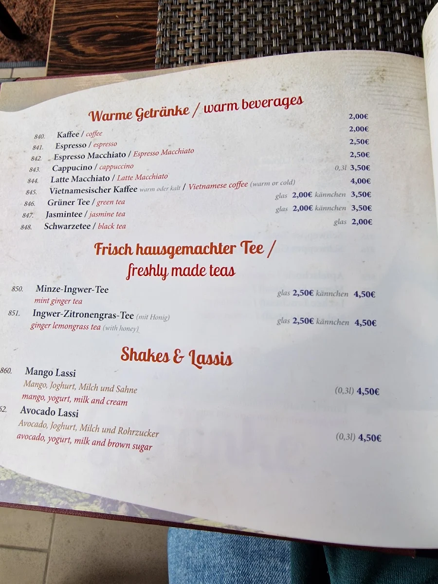 Speisekarte photo 9