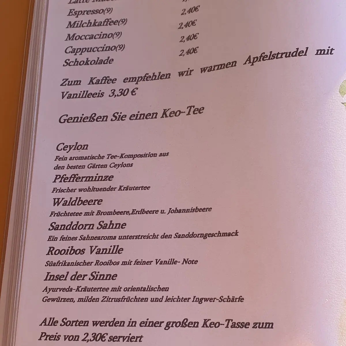 Speisekarte photo 10