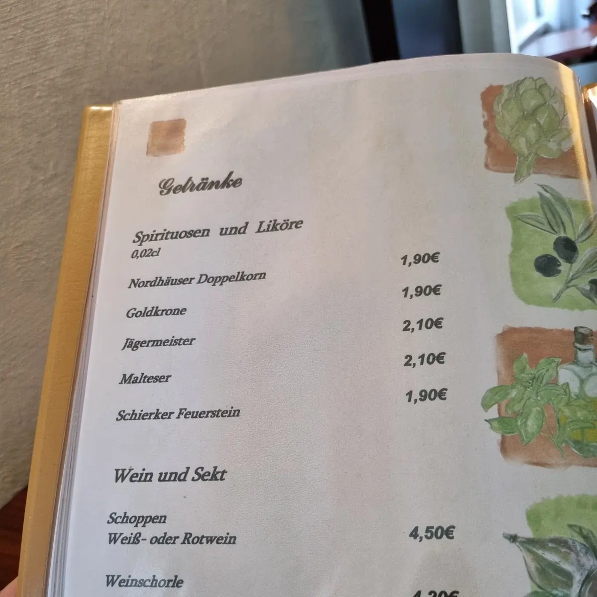 Speisekarte photo 3