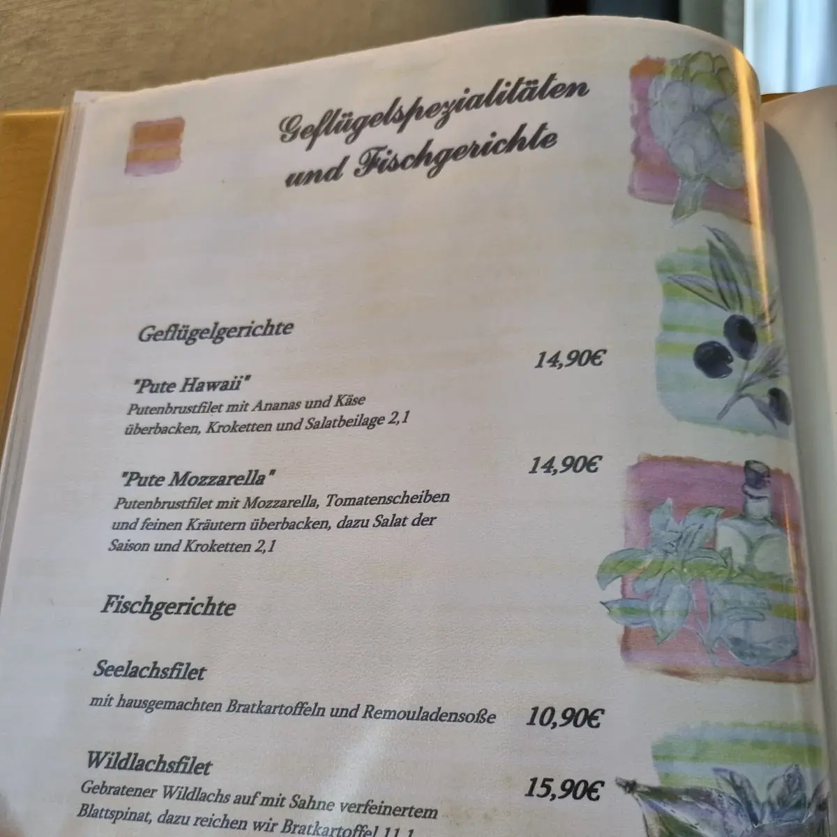 Speisekarte photo 4