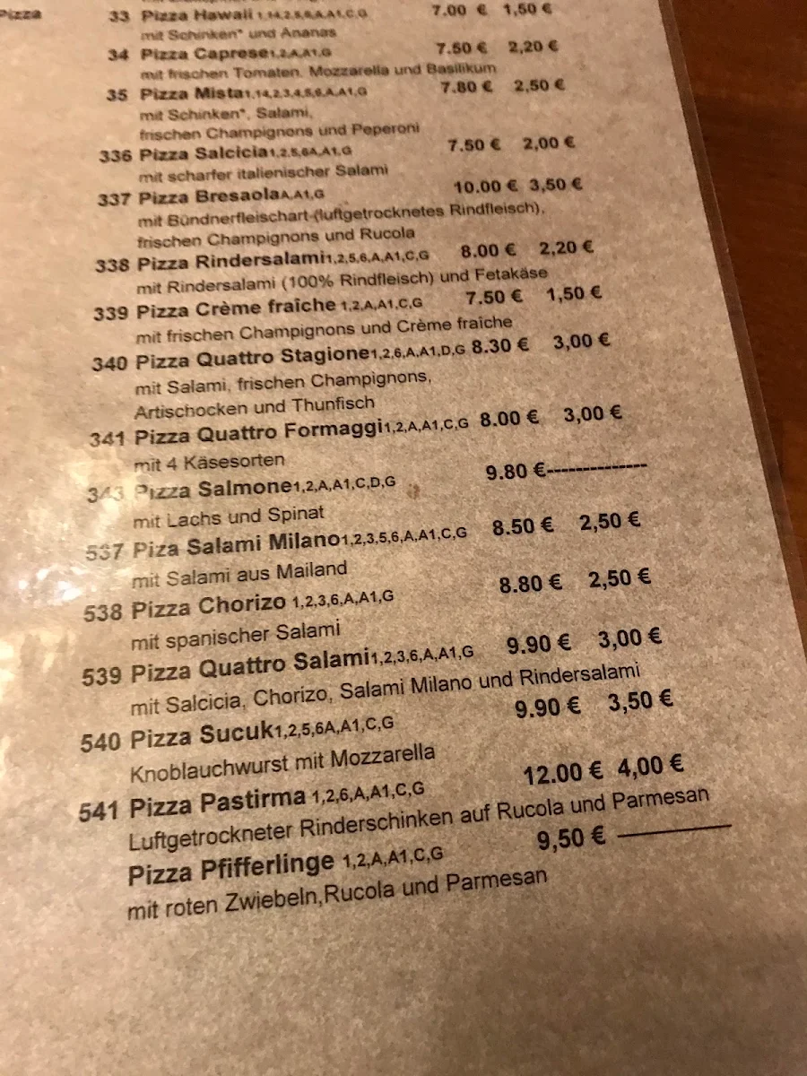 Speisekarte photo 3