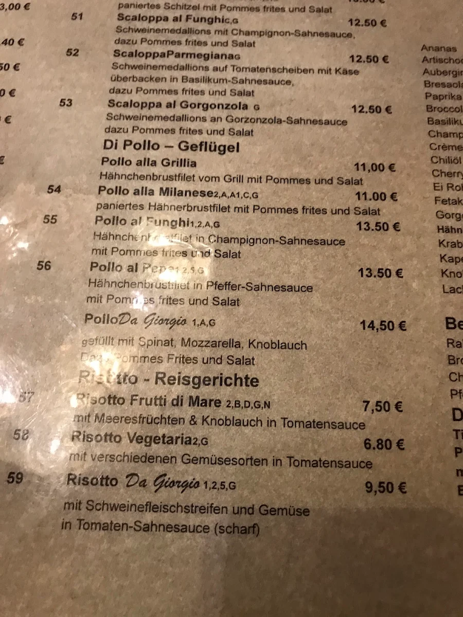 Speisekarte photo 9