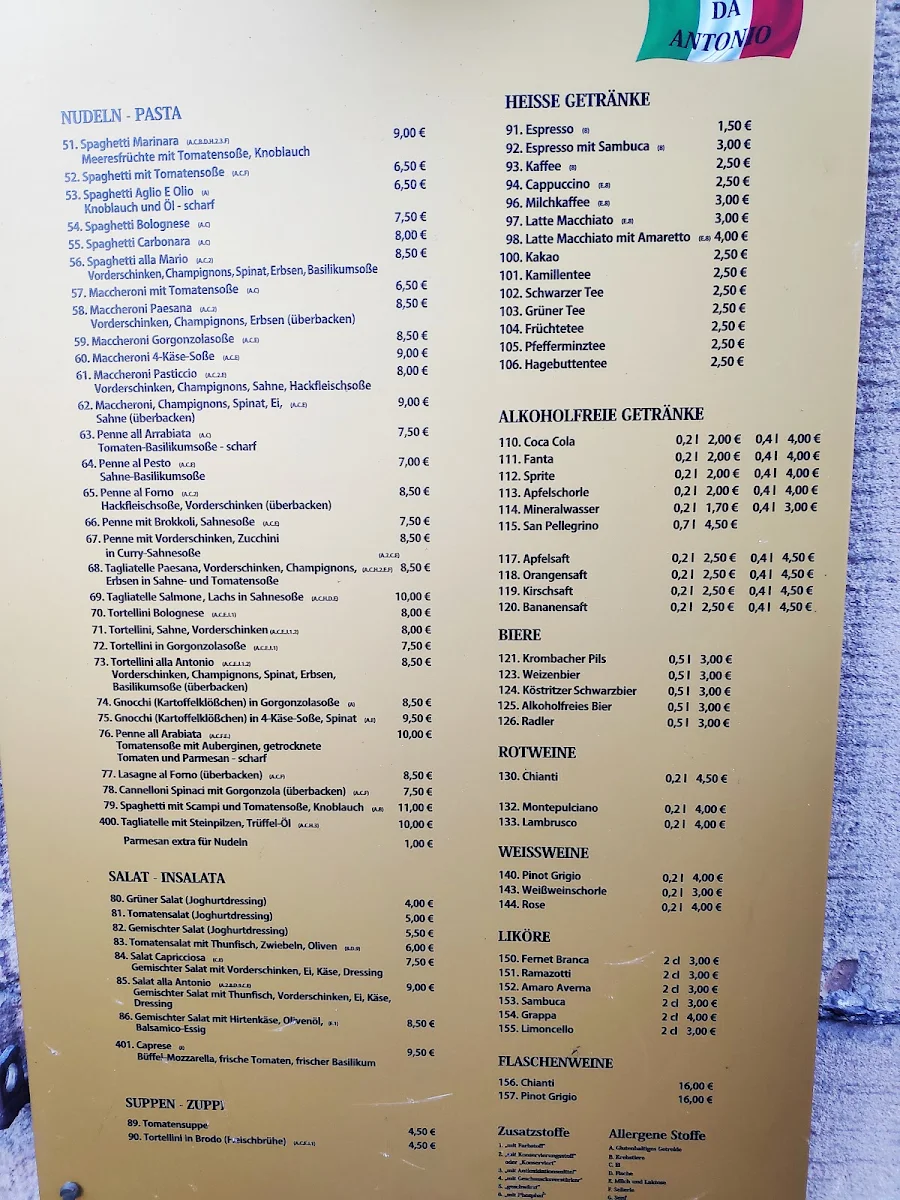Speisekarte photo 5