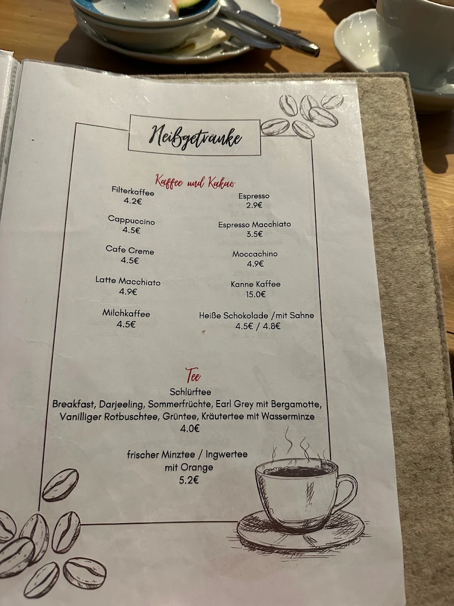 Speisekarte, Tante Malchen