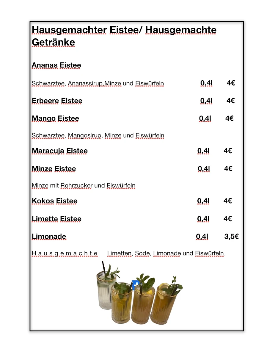 Speisekarte photo 8