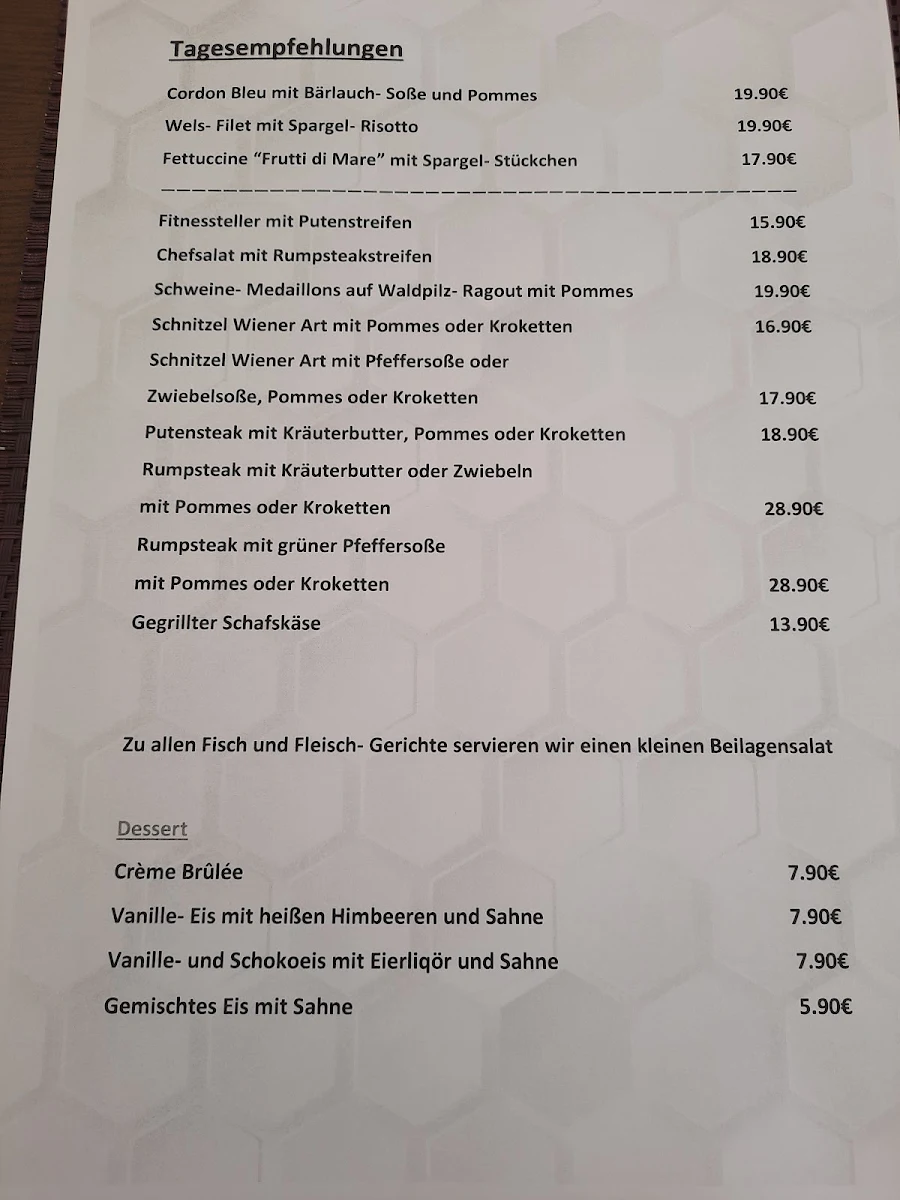 Speisekarte photo 1