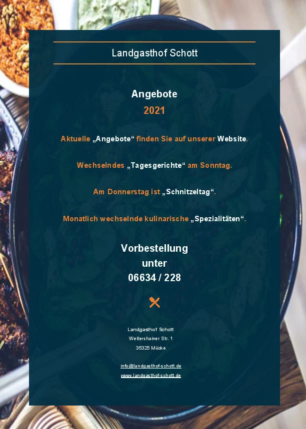 Speisekarte photo 3