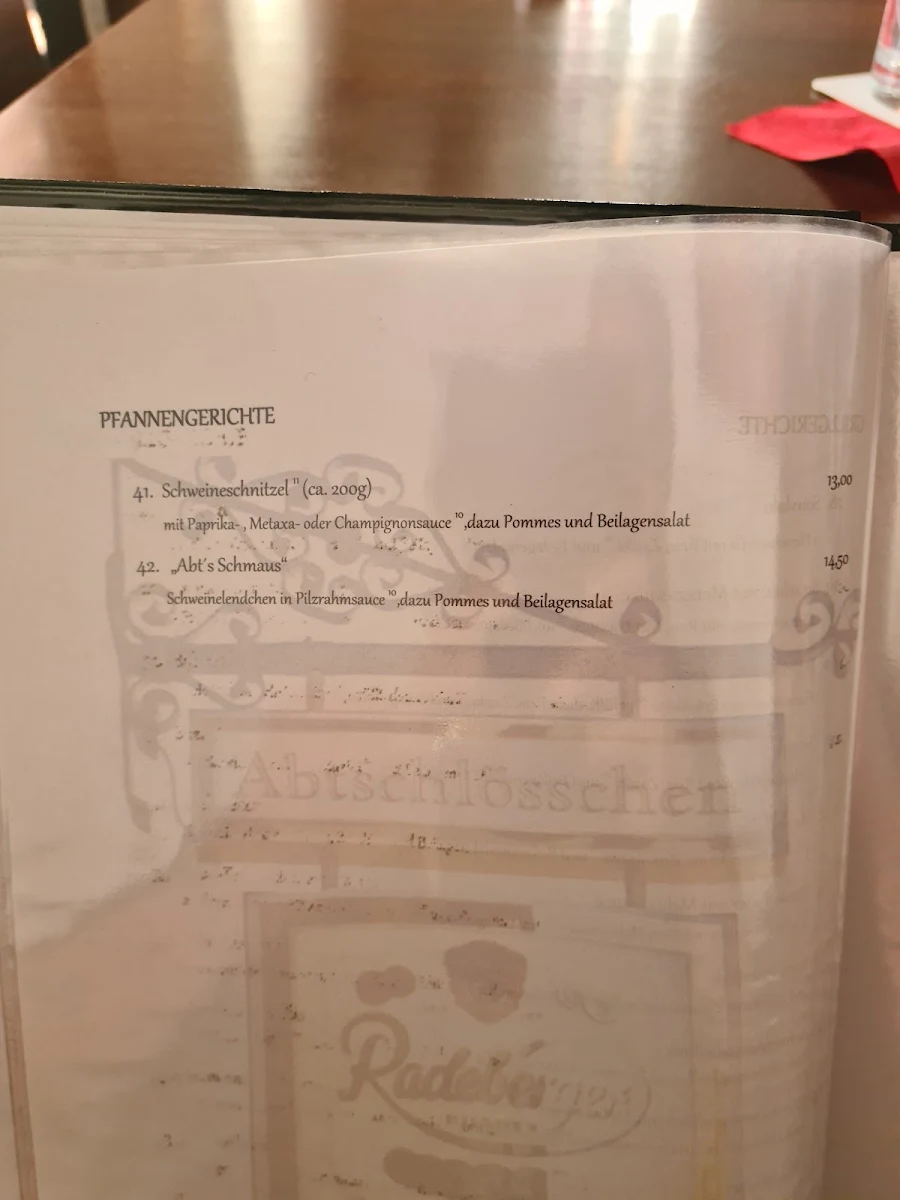 Speisekarte photo 6