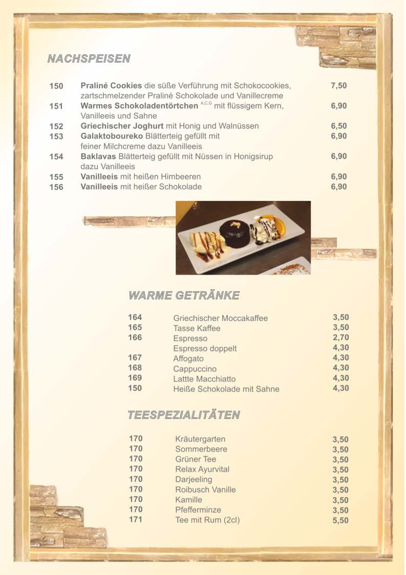 Speisekarte photo 4