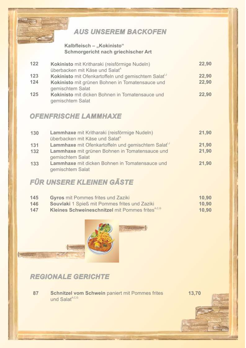 Speisekarte photo 6