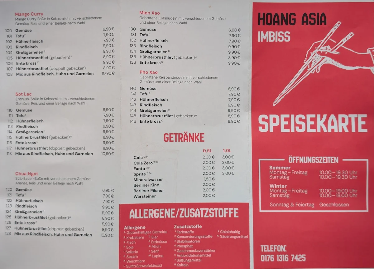 Speisekarte photo 2