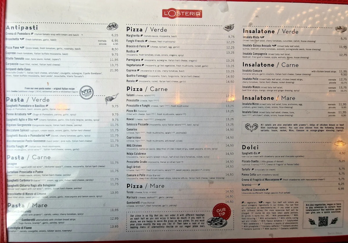 Speisekarte photo 3