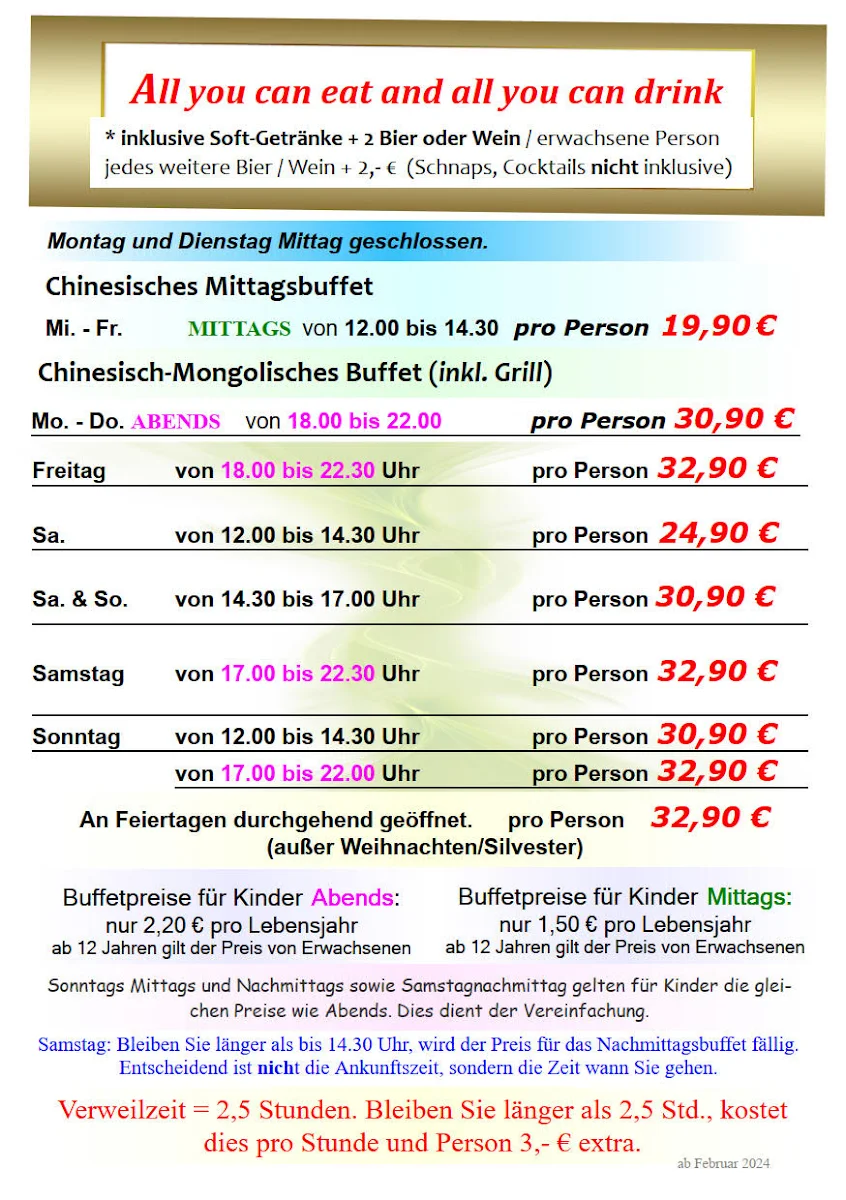 Speisekarte photo 1