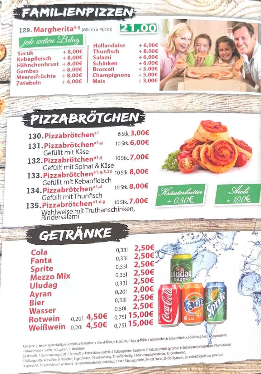 Speisekarte photo 3