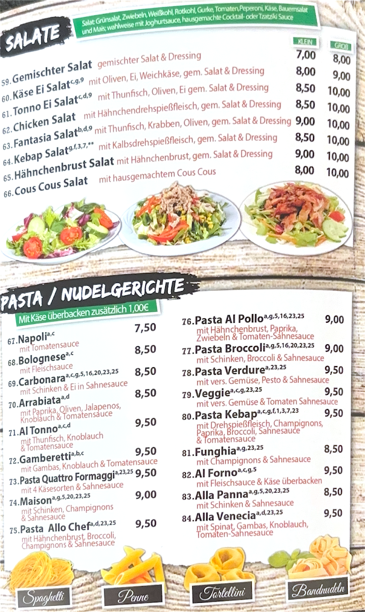 Speisekarte photo 6
