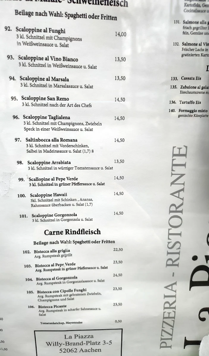 Speisekarte photo 2