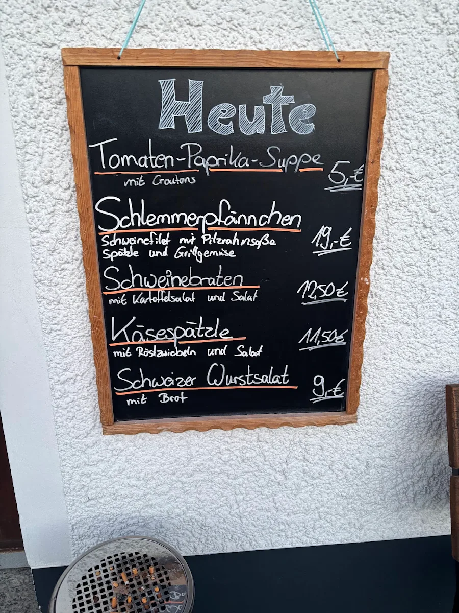 Speisekarte, Wirtshaus Michl