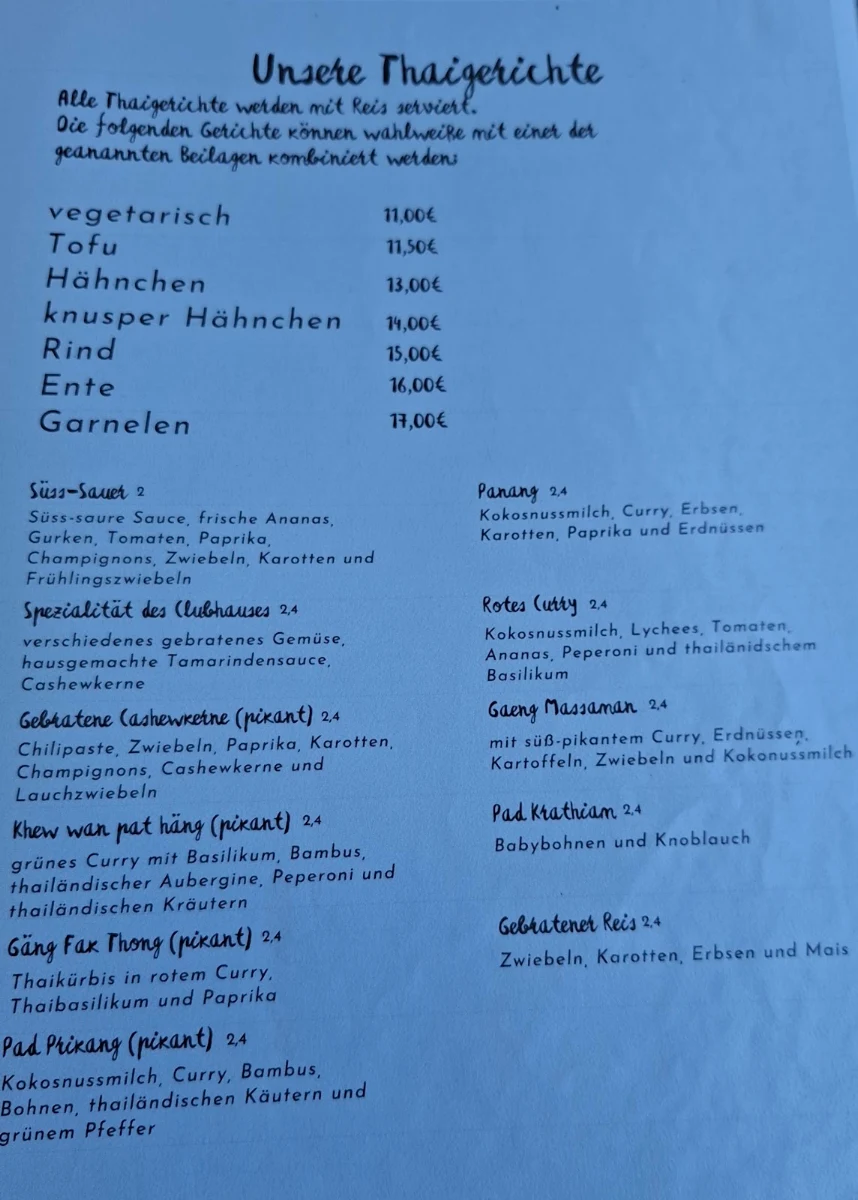 Speisekarte photo 4