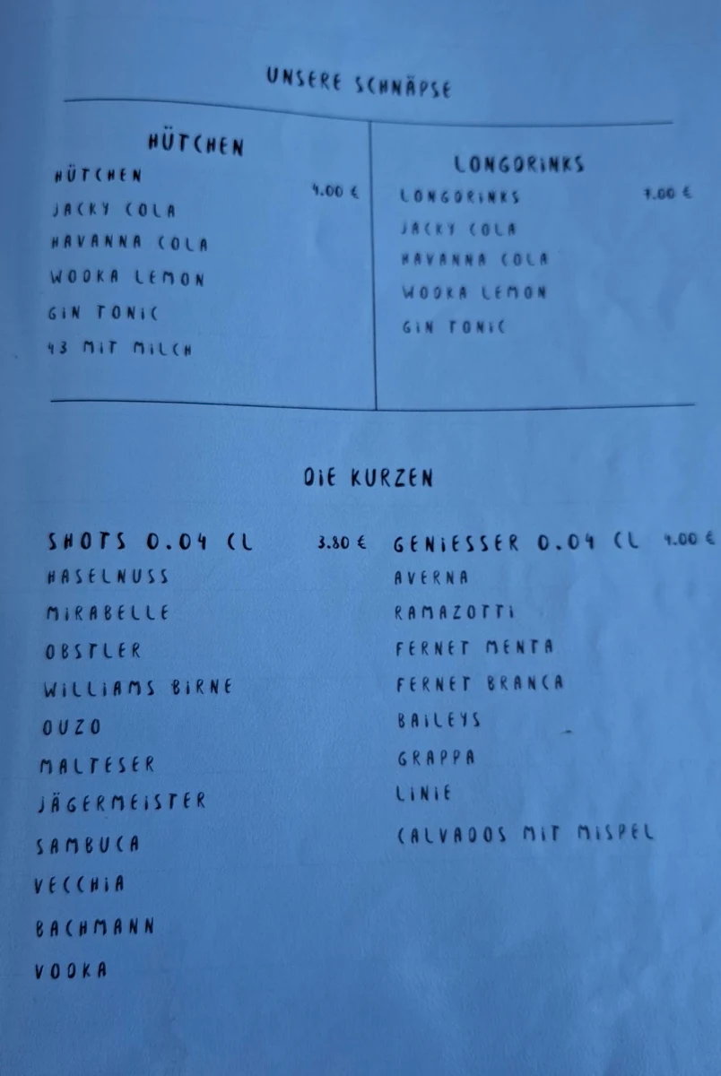 Speisekarte photo 5
