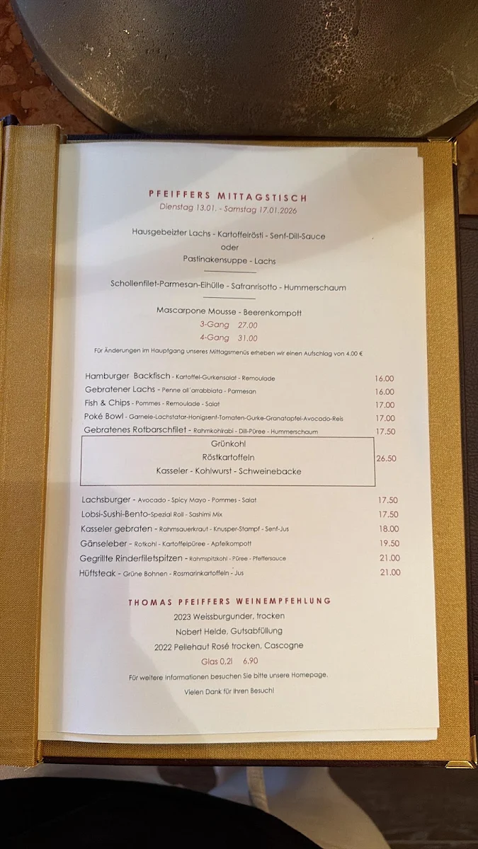 Speisekarte photo 1