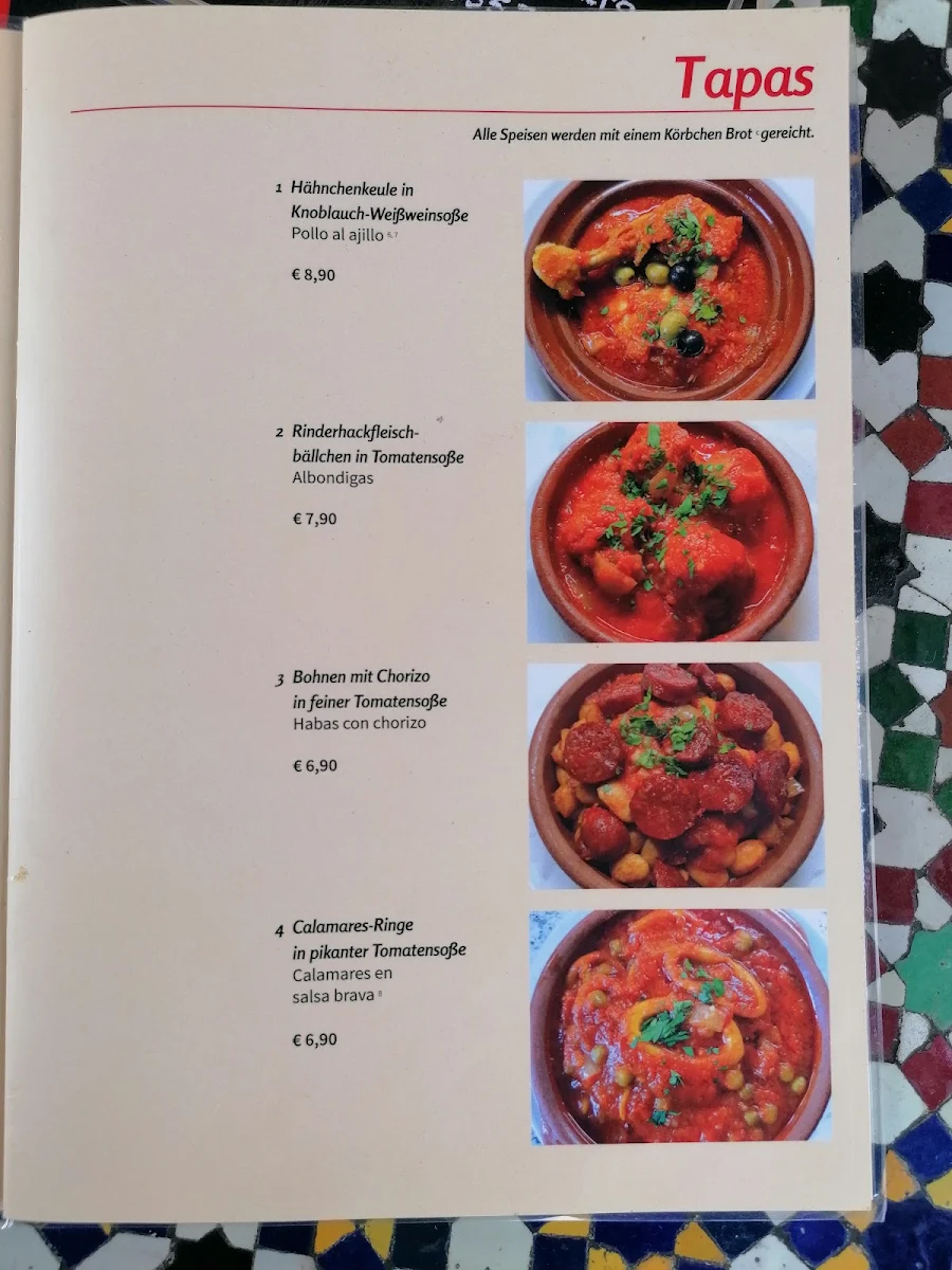 Speisekarte photo 3