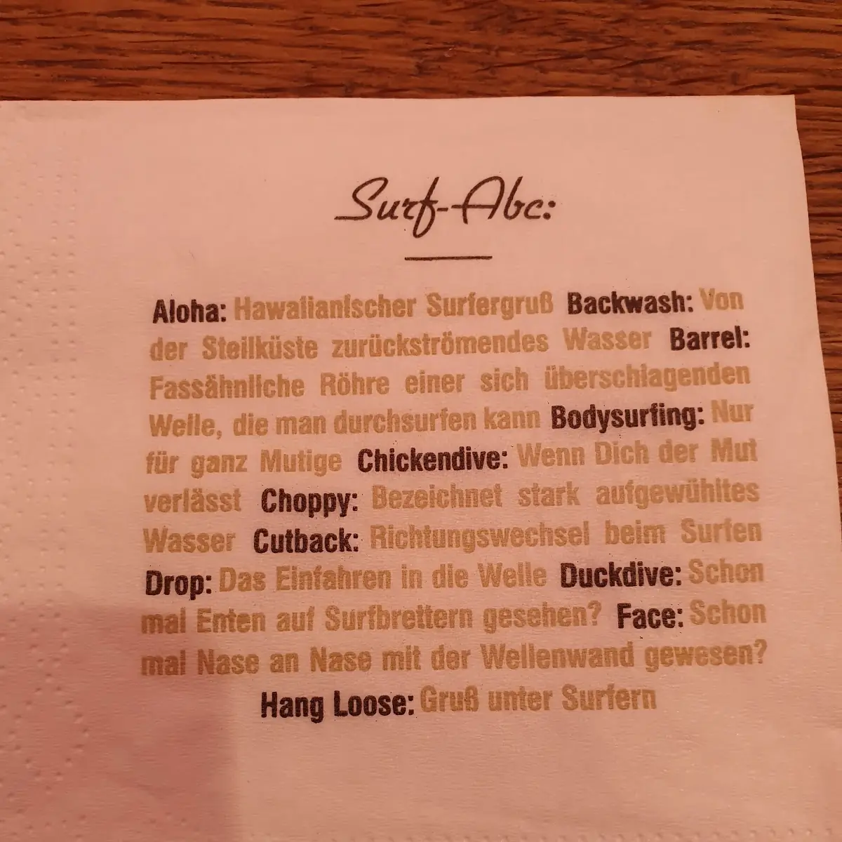 Speisekarte photo 4