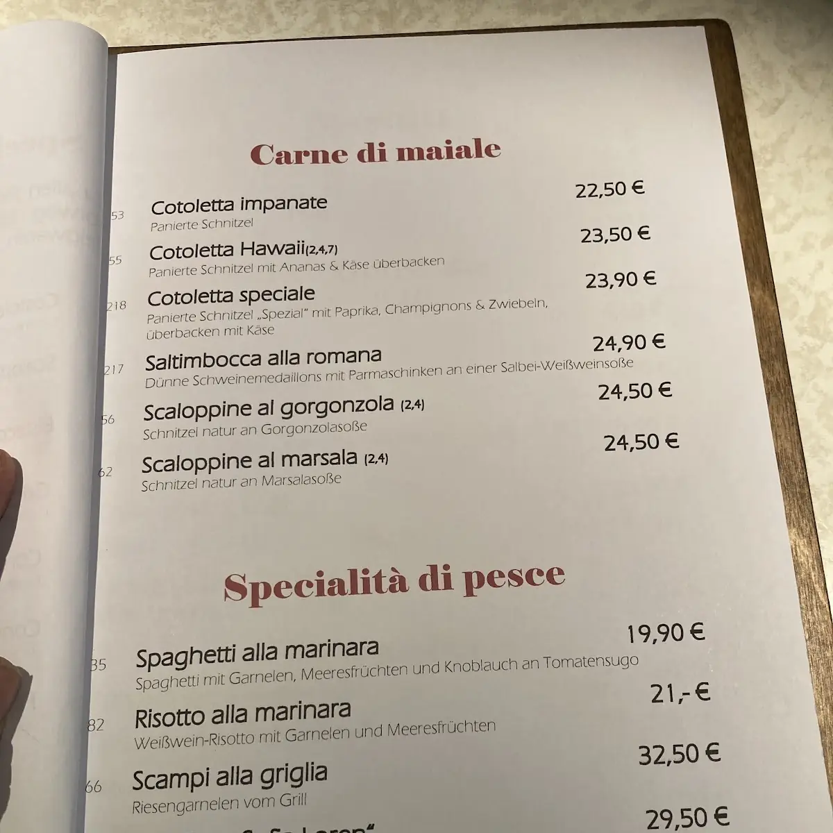 Speisekarte photo 6