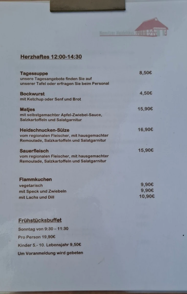 Speisekarte photo 1