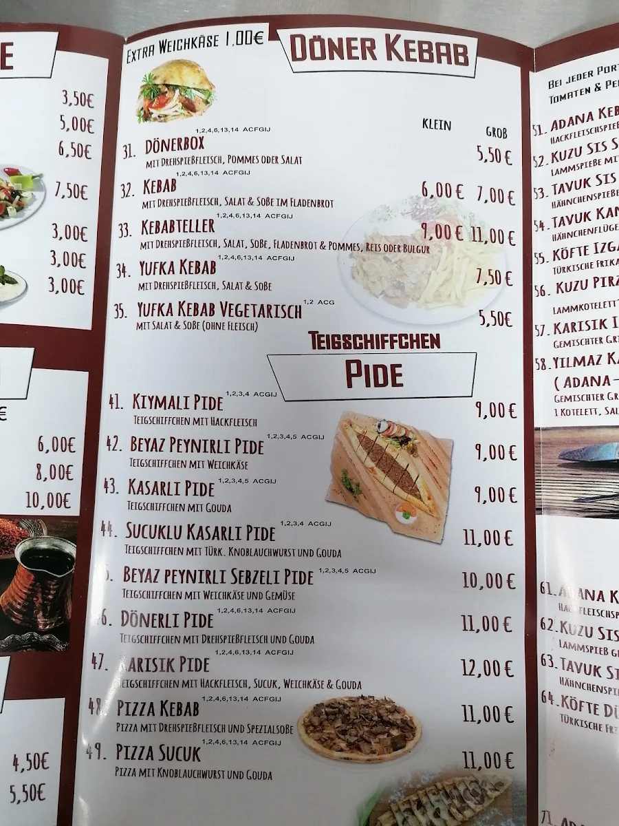 Speisekarte photo 3