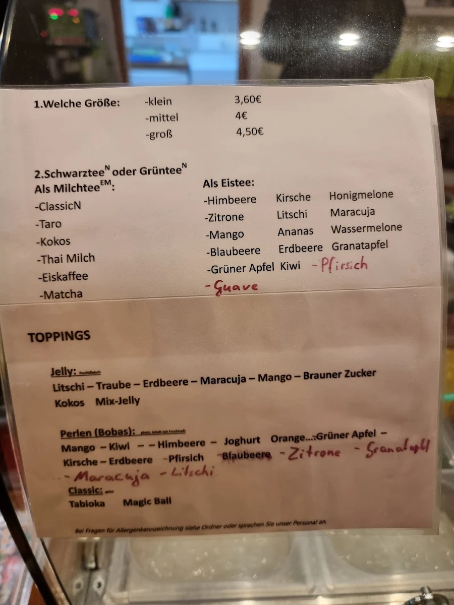 Speisekarte photo 3