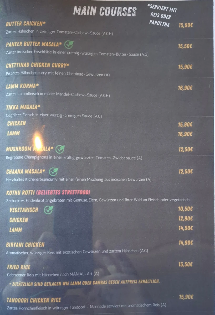 Speisekarte photo 1