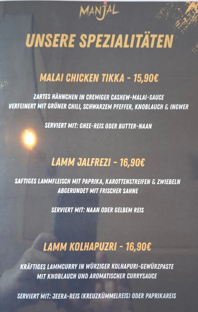 Speisekarte photo 3