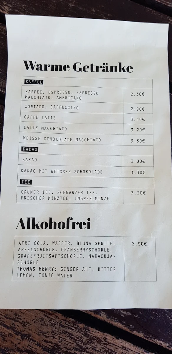 Speisekarte photo 5