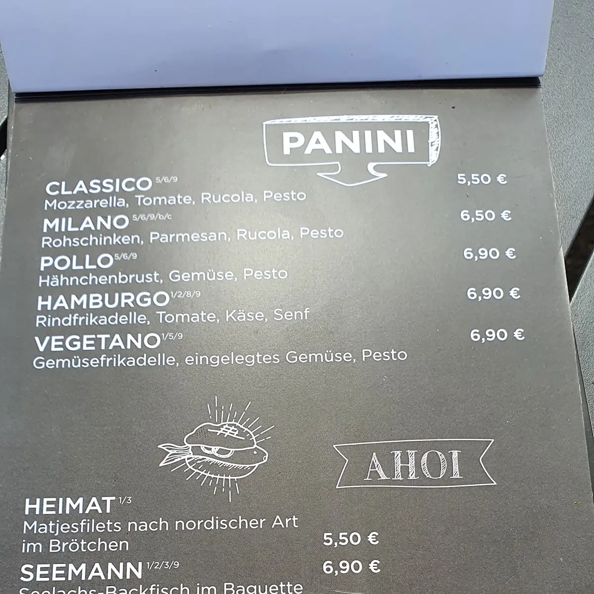 Speisekarte photo 2