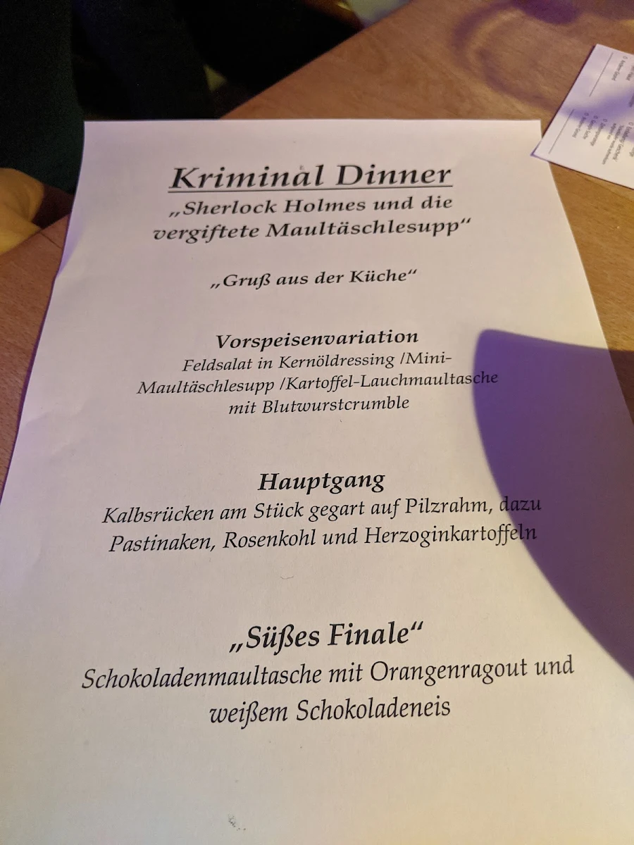 Speisekarte photo 2