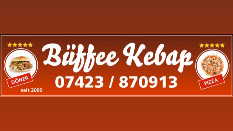 Speisekarte, Büffee Kebap