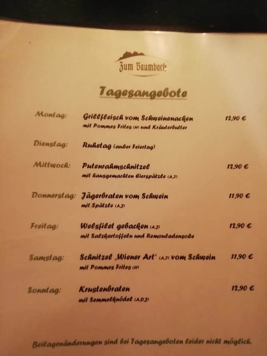 Speisekarte photo 10