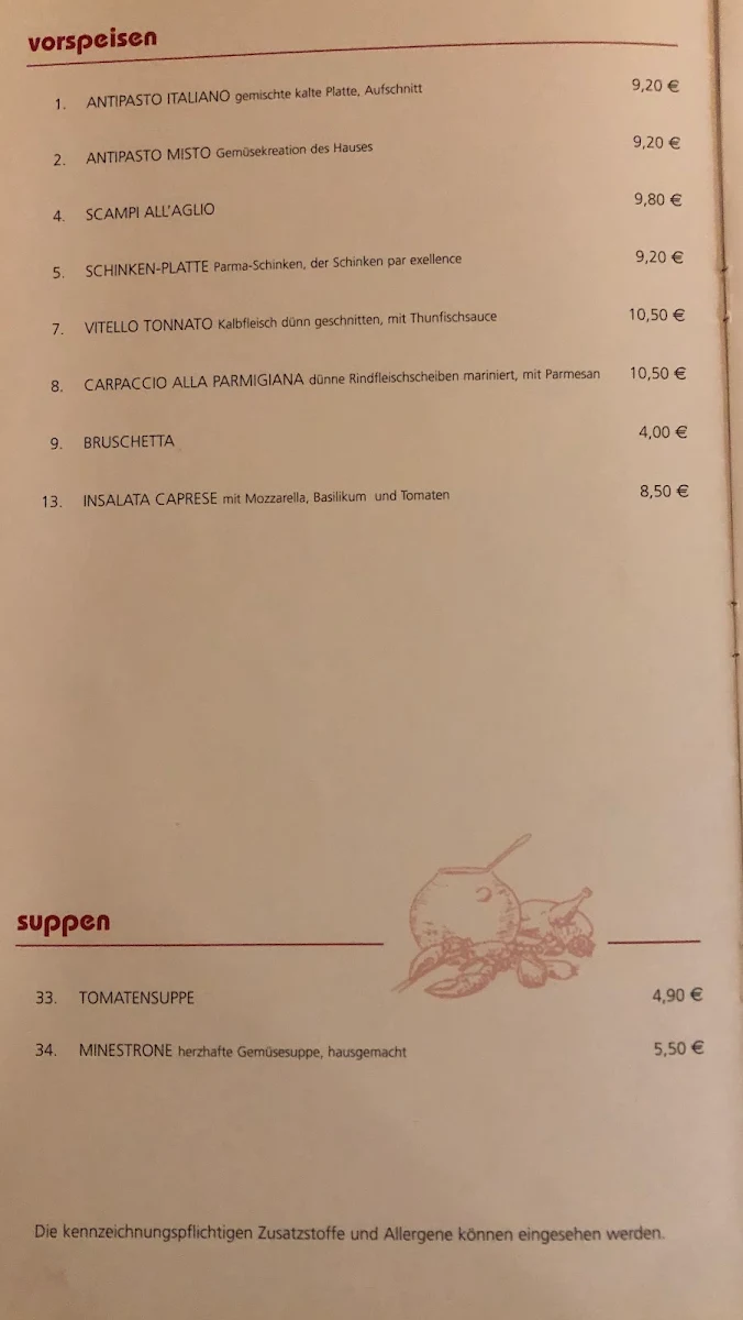 Speisekarte photo 3