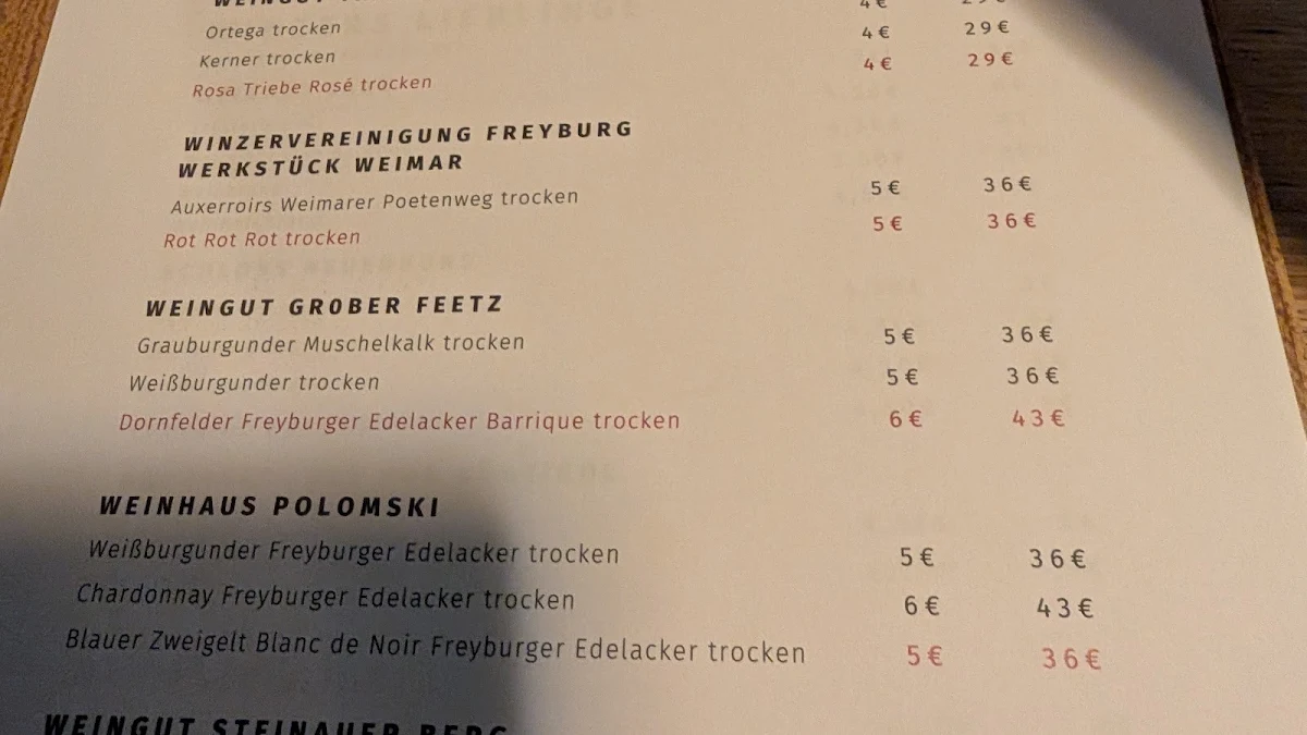 Speisekarte photo 5
